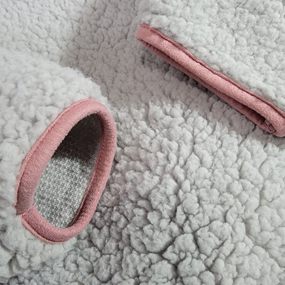 Simply Southern Grey Fleece Pullover 1/4  Zip Women's size Large - Picture 8 of 8